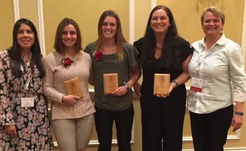 UNE students were recently recognized with the Outstanding Future Professional Awards